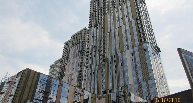 ЖК Маяковский, фасадные работы - вид с Головинского шоссе, фото 7 Квартирный контроль