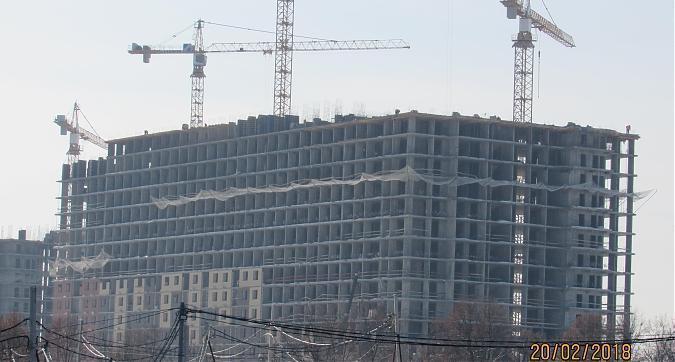 ЖК Томилино 2018, корпус 9 - монолитные работы, вид со стороны Новорязанского шоссе, фото 1 Квартирный контроль