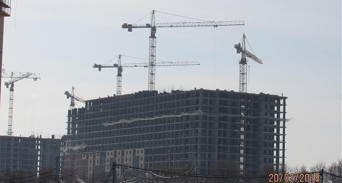 ЖК Томилино 2018, корпус 9 - монолитные работы, вид со стороны Новорязанского шоссе, фото 3 Квартирный контроль