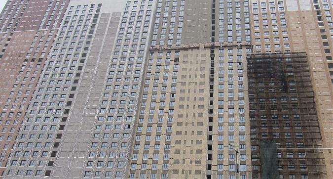 ЖК Селигер Сити, вид с Пяловской улицы, корпус Рембрандт, фасадные работы, фото - 2 Квартирный контроль