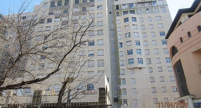 ЖК Резиденции Замоскворечье, фасадные работы - вид с Большого Строченовского переулка, фото 7 Квартирный контроль