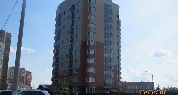 ЖК Бородино, 17-й корпус, отделочные работы - вид с улицы Циолковского, фото 1 Квартирный контроль