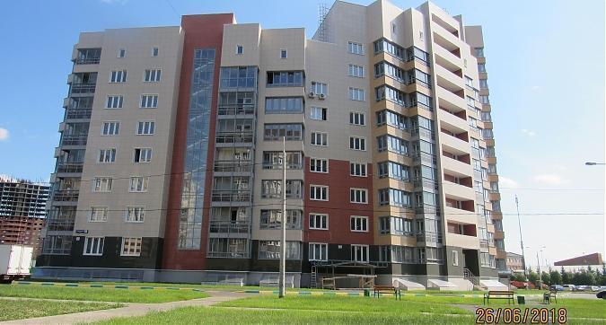 ЖК Бородино, 12-й корпус, отделочные работы - вид с улицы Циолковского, фото 2 Квартирный контроль