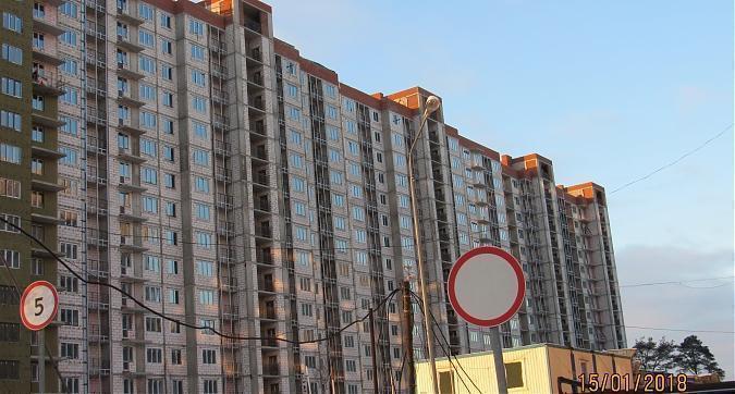 ЖК Новогиреевский, 2-й корпус, вид с улицы Строителей, фото 2 Квартирный контроль