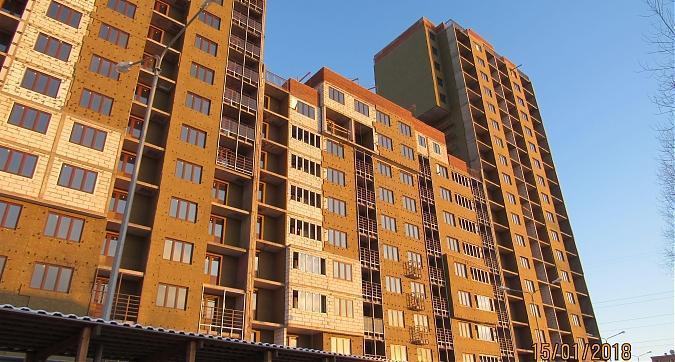 ЖК Новогиреевский, 1-й корпус, вид с улицы Строителей, фото 3 Квартирный контроль