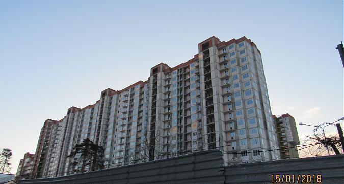 ЖК Новогиреевский, 2-й корпус, вид с улицы Строителей, фото 3 Квартирный контроль