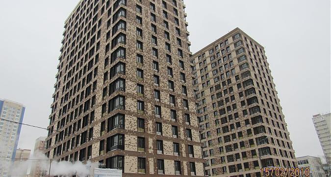 ЖК Смольная, 44 (Комплекс апартаментов Смольная, 44), фасадные работы - вид со Смольной улицы, фото 1 Квартирный контроль