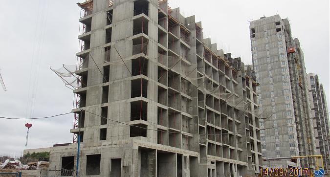 ЖК Поколение - корпус 3, монолитные работы на уровне 9 этажа, вид со стороны Нововладыкинского проезда, фото 1 Квартирный контроль