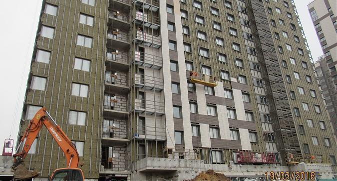 ЖК Поколение, 2-й корпус, фасадные работы - вид со стороны Нововладыкинского проезда, фото 3 Квартирный контроль