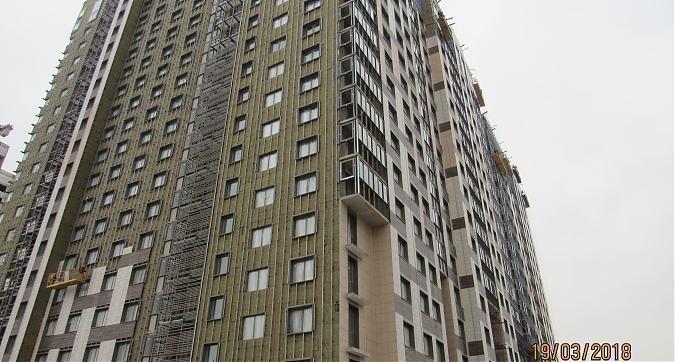 ЖК Поколение, 2-й корпус, фасадные работы - вид со стороны Нововладыкинского проезда, фото 4 Квартирный контроль