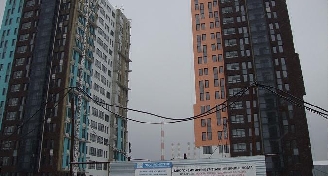 ЖК Зеленый бор, корпус 2315А, 2315Б, фасадные работы, вид с ул. Дмитрия Разумовского, фото -4 Квартирный контроль
