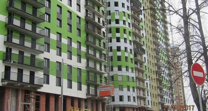 ЖК КВАРТА - вид на строящийся комплекс со стороны Можайского шоссе Квартирный контроль
