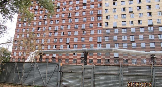 ЖК "Черняховского, 19", монолитные, отделочные работы, вид с улицы Черняховского, фото - 1 Квартирный контроль