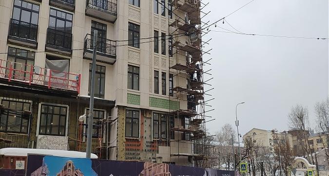 ЖК Резиденция на Покровском бульваре, вид с Казарменного пер., фото 4 Квартирный контроль
