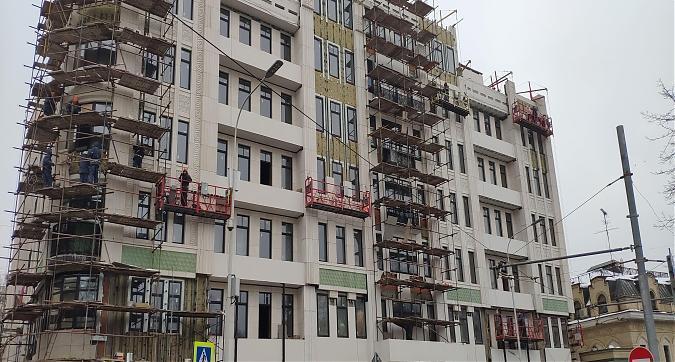 ЖК Резиденция на Покровском бульваре, вид с Казарменного пер., фото 7 Квартирный контроль