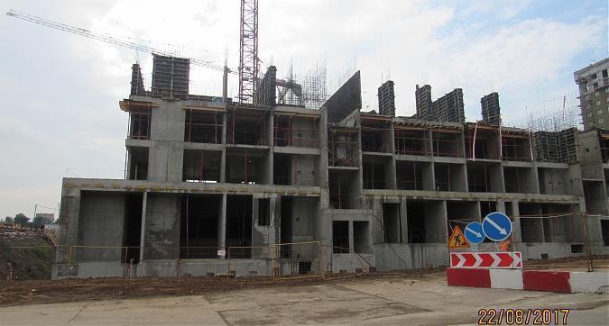 ЖК Поколение - корпус 3, монолитные работы на уровне 4 этажа, вид со стороны Нововладыкинского проезда, фото 2 Квартирный контроль