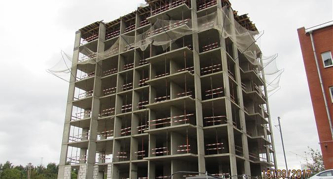 ЖК Барбарис (Комплекс апартаментов Барбарис), корпус 1 -  монолитные работы, вид с Бибиревской улицы, фото 1 Квартирный контроль