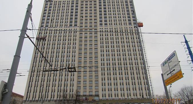 ЖК The MID, фасадные работы - вид с Ленинского проспекта, фото 1 Квартирный контроль
