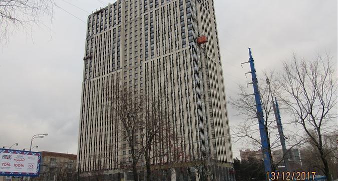 ЖК The MID, фасадные работы - вид с Ленинского проспекта, фото 6 Квартирный контроль