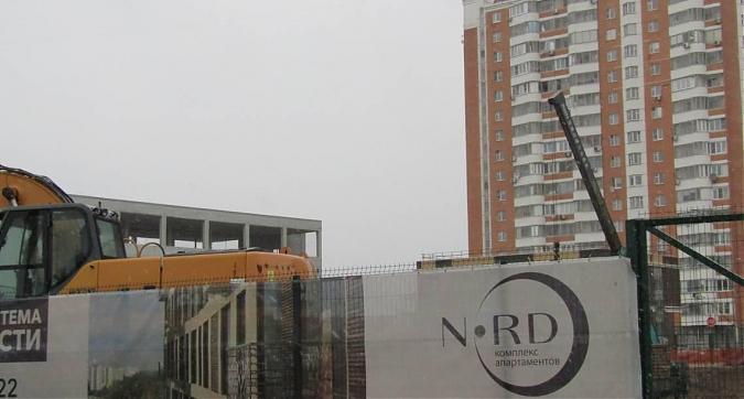 ЖК Nord - вид на территорию застройки со стороны Долгопрудненского шоссе Квартирный контроль