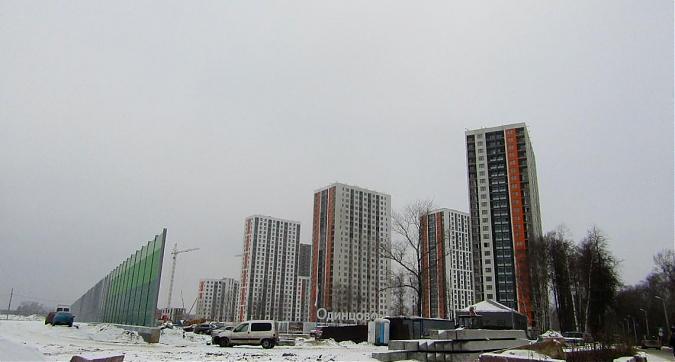ЖК Одинцово - 1 - вид на строящийся жилой комплекс со стороны улицы Ракетчиков Квартирный контроль