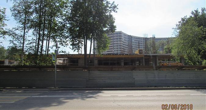 ЖК Парковые Аллеи, 2 корпус - вид с улицы Народного ополчения, фото 6 Квартирный контроль