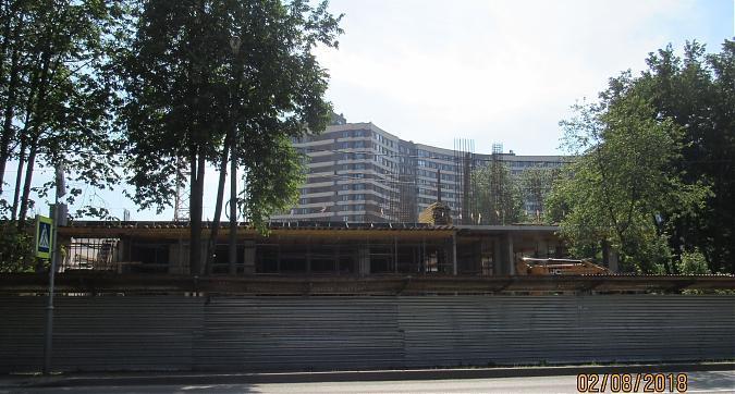 ЖК Парковые Аллеи, 2 корпус - вид с улицы Народного ополчения, фото 7 Квартирный контроль