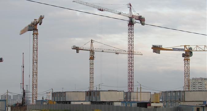 ЖК Южная Битца, строительная площадка корпуса 4, вид со стороны Симферопольского шоссе, фото - 6 Квартирный контроль