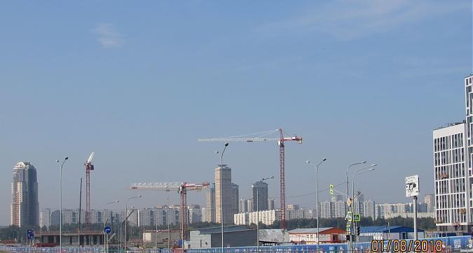 ЖК Город на реке Тушино - 2018, вторая очередь строительства - вид с Проектируемого проезда №5484, фото 5 Квартирный контроль