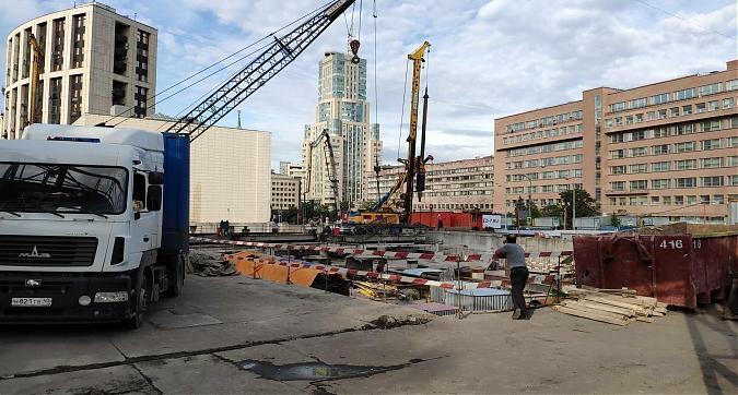ЖК RED7, начало строительства, вид с Садово-Спасской ул., фото 1 Квартирный контроль