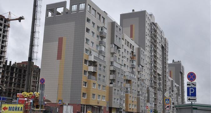 ЖК Новогиреевский, 6-й корпус, вид с улицы Строителей Квартирный контроль