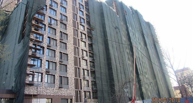 ЖК 1147, фасадные работы - вид с Маломосковской улицы, фото 1 Квартирный контроль