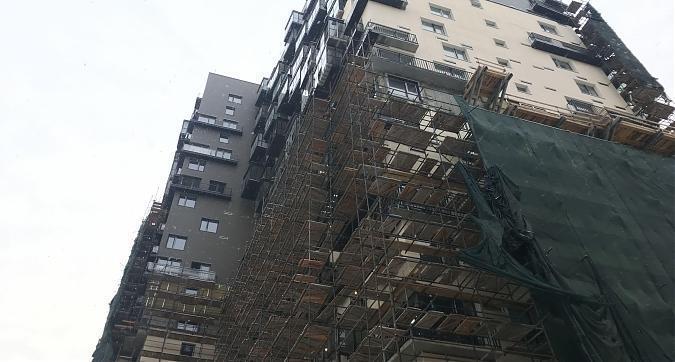 ЖК Геометрия (ЖК на Душинской улице), вид со стороны ул. Душинской, фото 3 Квартирный контроль