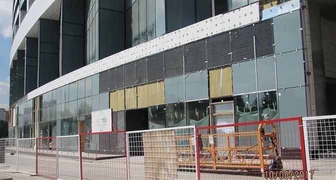 ЖК Лица,  фасадные работы - вид с улицы Авиаконструктора Сухого, фото 2 Квартирный контроль