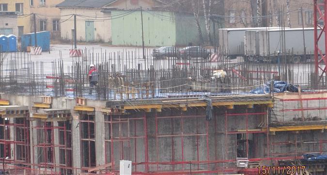 ЖК Западный порт, монолитные работы - вид со стороны Заречной улицы, фото 4 Квартирный контроль