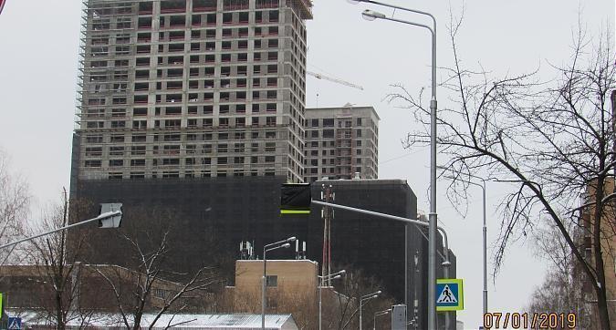 ЖК Match Point (Матч Поинт), фасадные работы, вид с улицы Василисы Кожиной, фото - 1 Квартирный контроль