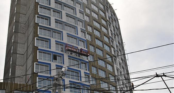 ЖК Парад Планет - в жилом комплексе проводятся работы по облицовке фасада, фото 6 Квартирный контроль