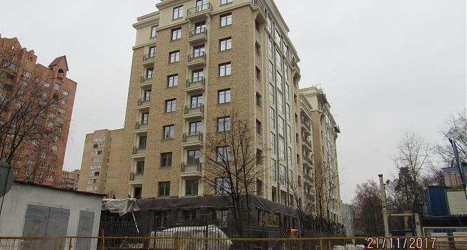ЖК Клубный дом Аристократ (Вересаева 11), фасадные работы - вид с улицы Вересаева, фото 7 Квартирный контроль