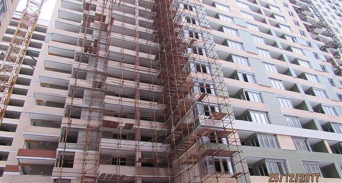 ЖК На ул Мельникова, 6-й корпус, фасадные работы - вид с улицы Мельникова, фото 4 Квартирный контроль