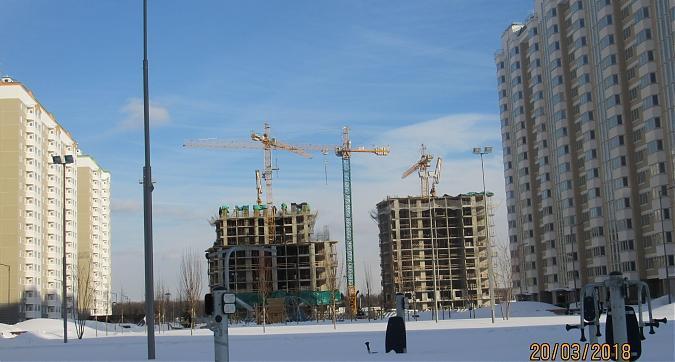 ЖК Первый Московский, 30-й и 29-й корпуса, монолитные работы - вид с улицы Атласова, фото 2 Квартирный контроль
