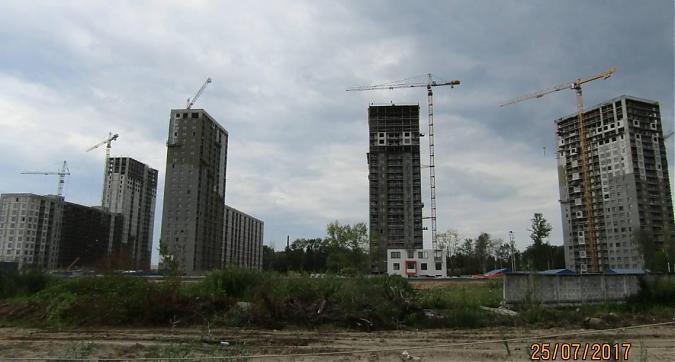 ЖК Одинцово - 1 - вид на строящийся жилой комплекс со стороны Минского шоссе Квартирный контроль