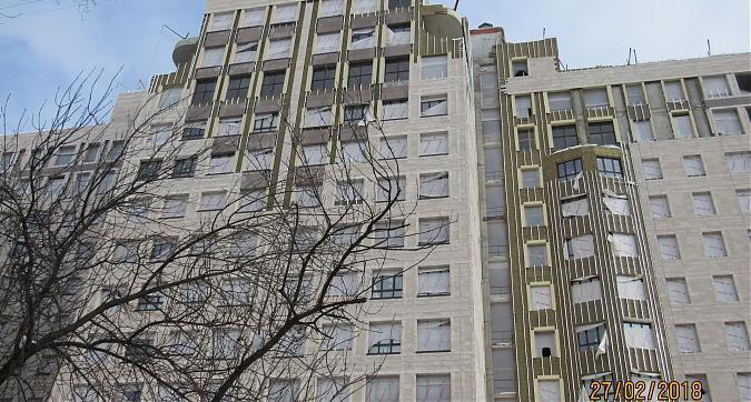 ЖК Резиденции Замоскворечье, фасадные работы - вид с Большого Строченовского переулка, фото 2 Квартирный контроль