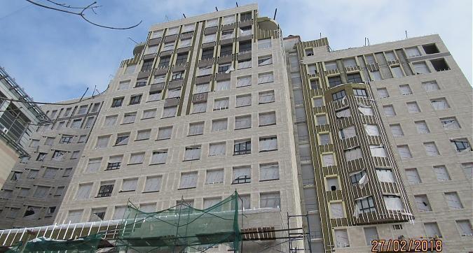 ЖК Резиденции Замоскворечье, фасадные работы - вид с Большого Строченовского переулка, фото 4 Квартирный контроль