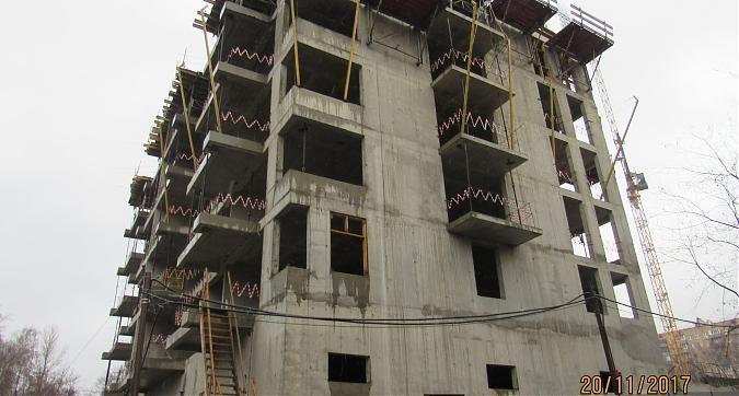 ЖК Свой - монолитные работы на уровне 6-го этажа, вид с Гродненской улицы, фото 2 Квартирный контроль