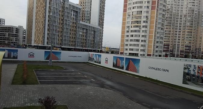 ЖК Солнцево парк, строительная площадка, вид с улицы Летчика Новожилова, фото - 3 Квартирный контроль