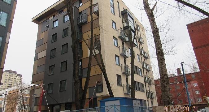 ЖК Два дома 20&20, фасадные работы - вид со стороны 2-го Донского проезда, фото 4 Квартирный контроль