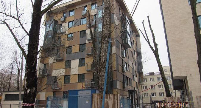 ЖК Два дома 20&20, фасадные работы - вид со стороны 2-го Донского проезда, фото 8 Квартирный контроль