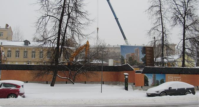 ЖК Медный 3.14, строительная площадка, вид с Донской улицы, фото -7 Квартирный контроль
