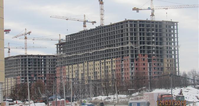 ЖК Томилино 2018, корпус 9 - монолитные работы, вид со стороны Новорязанского шоссе, фото 1 Квартирный контроль