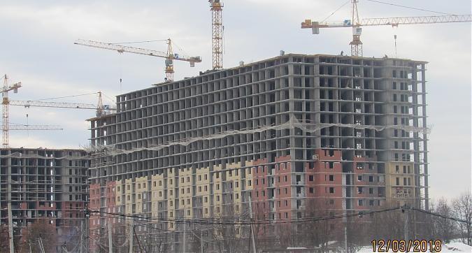 ЖК Томилино 2018, корпус 9 - монолитные работы, вид со стороны Новорязанского шоссе, фото 2 Квартирный контроль